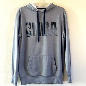 Men's official NBA Hoodie, Gray Medium-Weight size Small